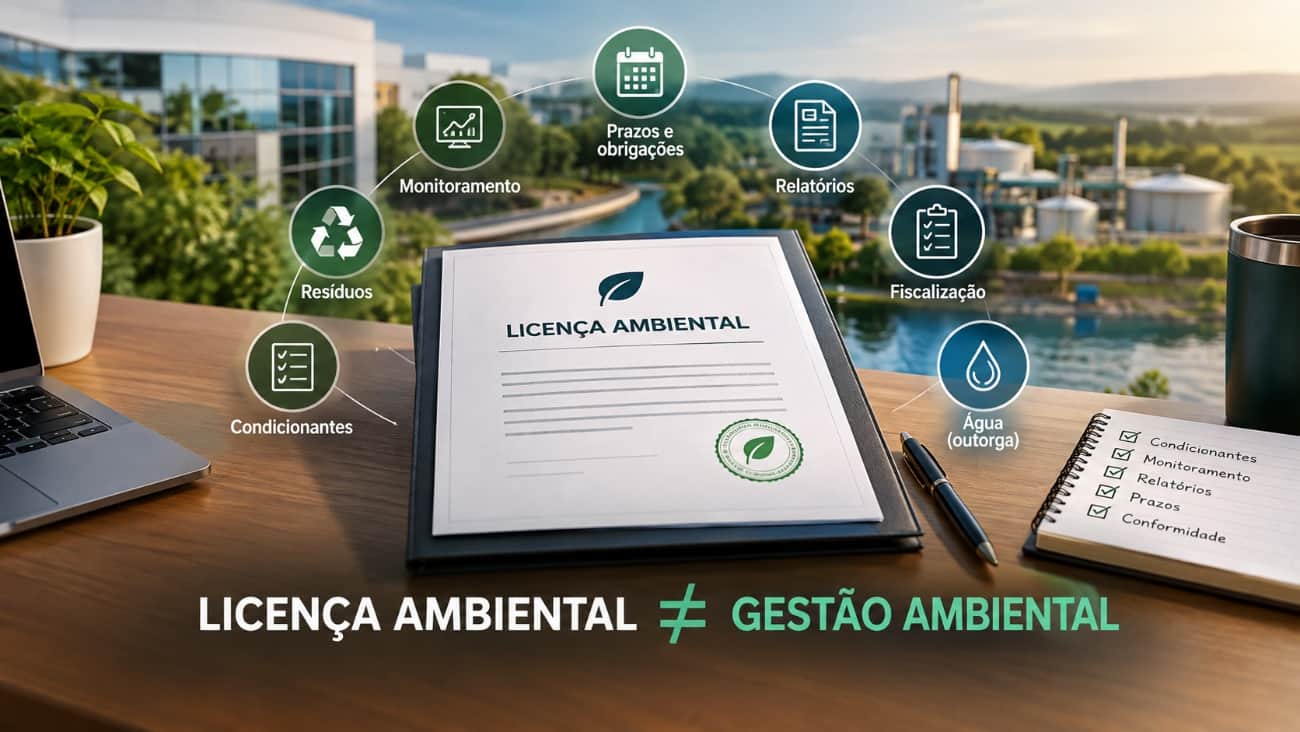 Sua empresa tem licença ambiental? Isso não basta