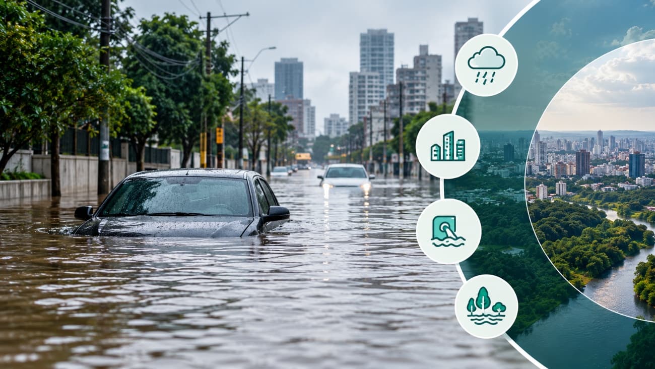 Por que as cidades alagam? Entenda o que causa as enchentes e o que pode ser feito